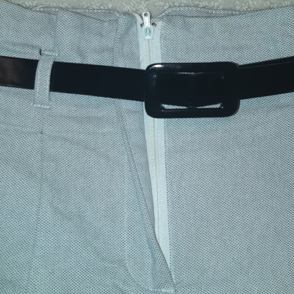 Grey Mila Paperbag Womens Shorts - Picture 3 of 5